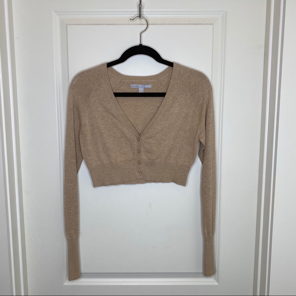 Cropped sweater